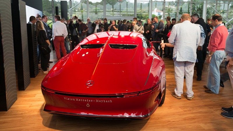 Ảnh thực tế siêu phẩm Vision Mercedes-Maybach 6 ngam sieu pham vision mercedes maybach 6 ngoai doi thuc