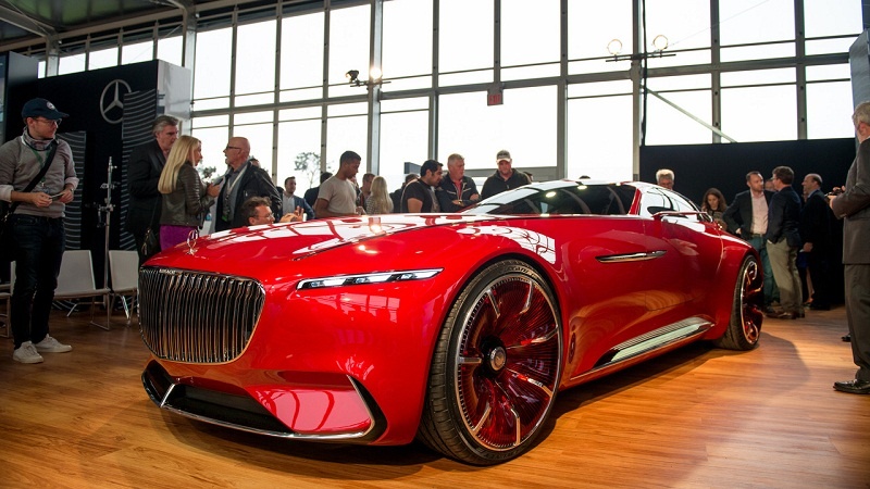 Ảnh thực tế siêu phẩm Vision Mercedes-Maybach 6 ngam sieu pham vision mercedes maybach 6 ngoai doi thuc