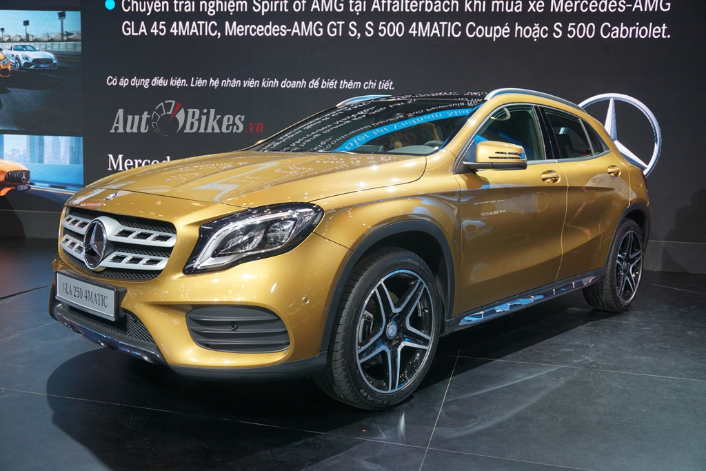 Chi tiết Mercedes GLA 2018 giá từ 1,6 tỷ đồng tại Việt Nam