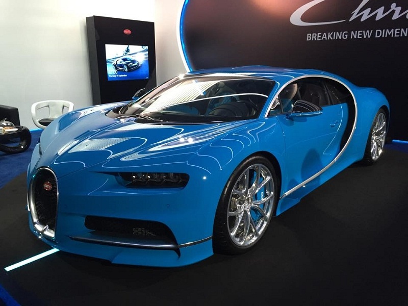 Bugatti Chiron ra mắt thị trường Đông Nam Á