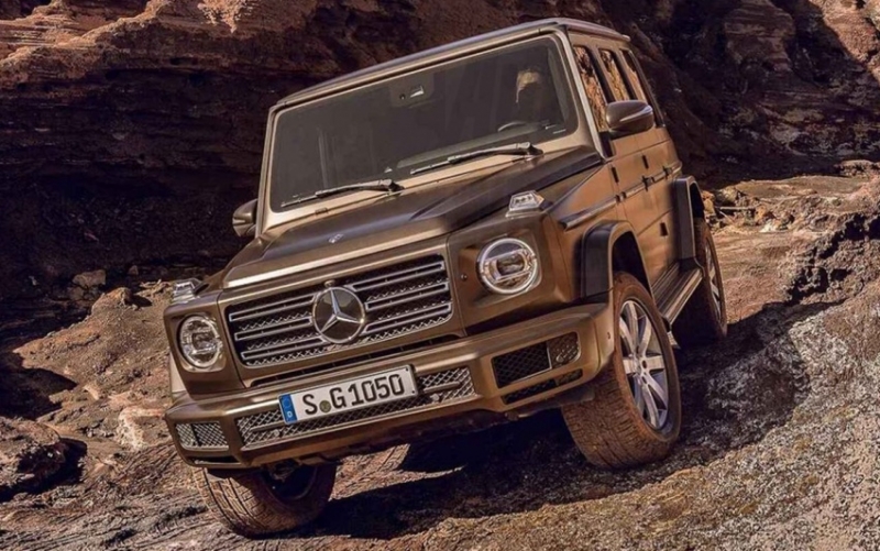 Mercedes-Benz G-Class 2019 bất ngờ lộ diện