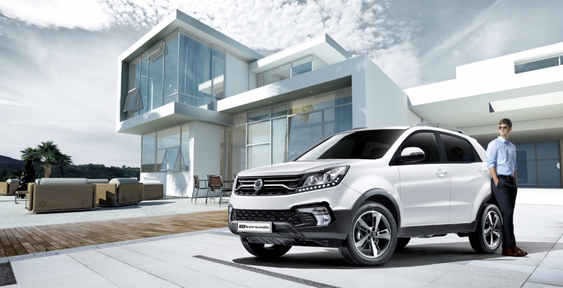 gia xe ssangyong it bien dong dau nam 2018