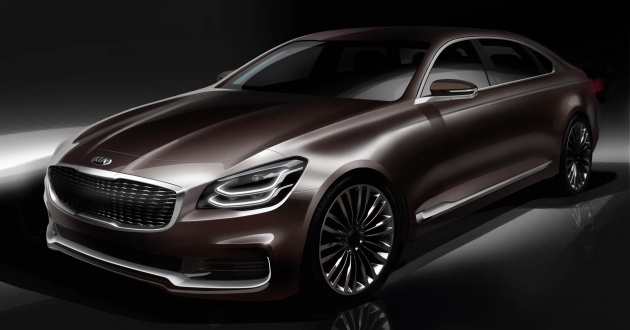 Kia Quoris 2019 sắp trình làng