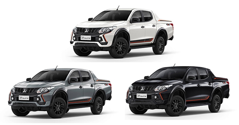 mitsubishi triton athlete gia gan 750 trieu tai viet nam