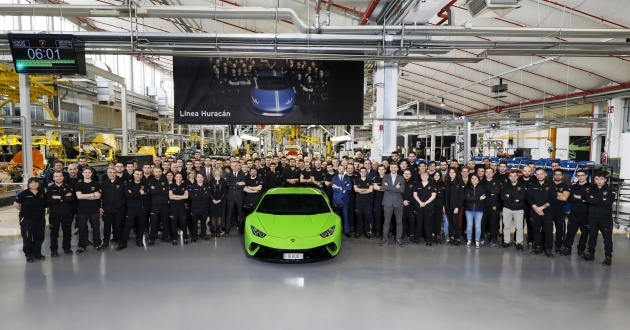 lamborghini xuat xuong chiec huracan thu 10000