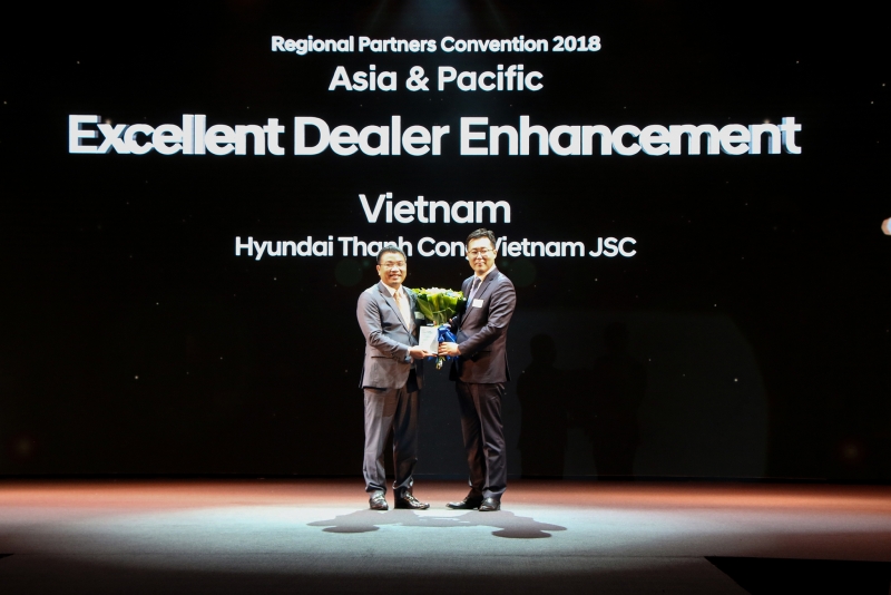 Hyundai Thành Công bán xe tốt nhất Châu Á Thái Bình Dương hyundai thanh cong xuat sac nhat chau a thai binh duong