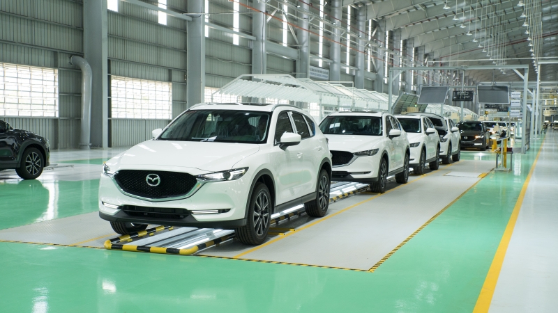 Thaco khánh thành nhà máy sản xuất xe Mazda lớn nhất Đông Nam Á thaco khanh thanh nha may san xuat xe mazda lon nhat dong nam a