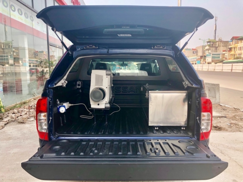 nissan viet nam ban giao navara phuc vu chieu bong luu dong