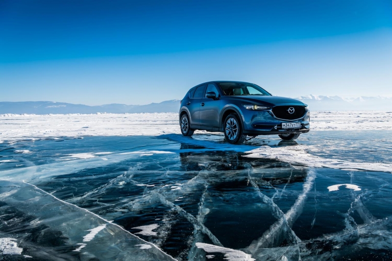 Mazda CX-5 2018 chinh phục hồ băng lớn nhất thế giới mazda cx 5 2018 chinh phuc ho bang lon nhat the gioi