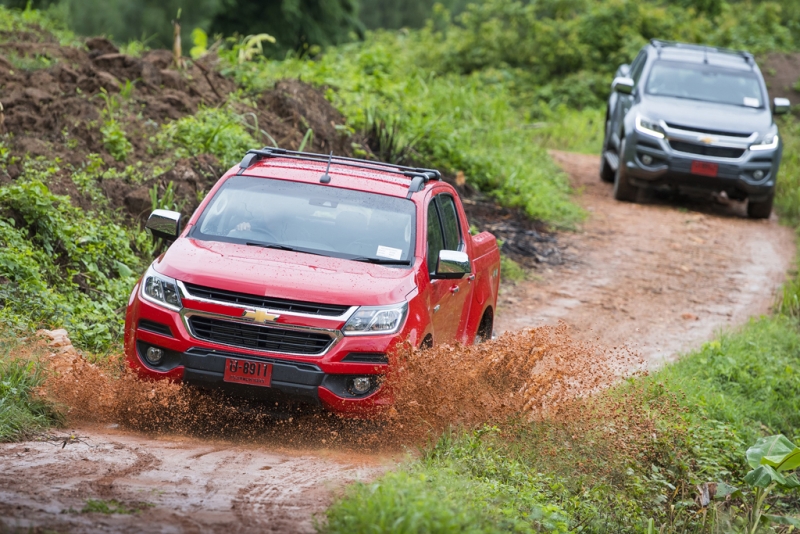 khung gam chevrolet colorado va trailblazer da duoc thu thach ra sao