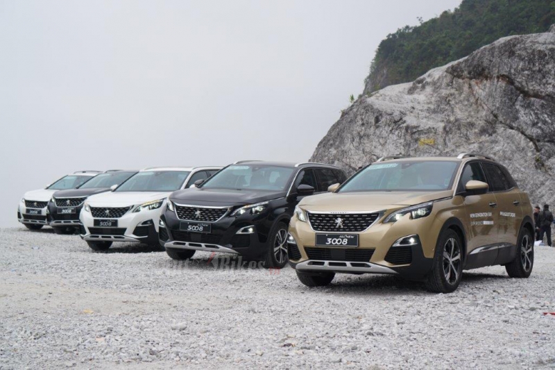 so sanh peugeot 3008 va peugeot 5008 truoc gio ra mat