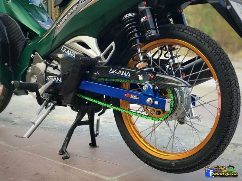 honda wave 125i do day ca tinh cua biker xu so chua vang