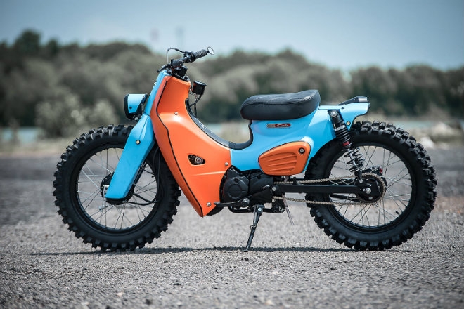 qua me honda super cub 2018 ban do scrambler