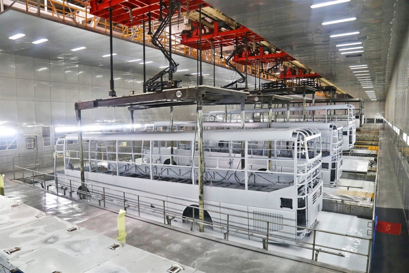 thaco chuyen giao cong nghe san xuat xe bus sang kazakhstan