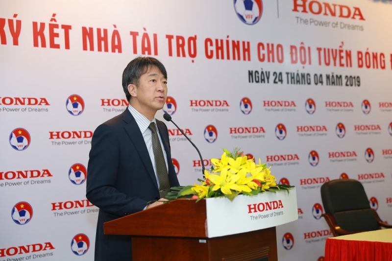 honda tro thanh nha tai tro chinh cho cac doi tuyen bong da quoc gia