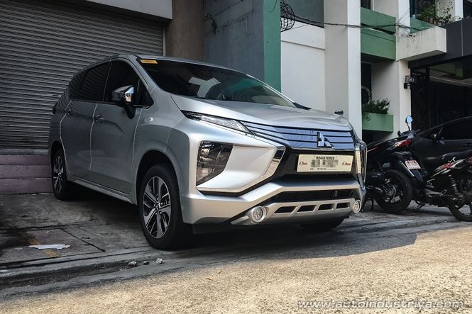 xuat hien mitsubishi xpander bi loi bom xang tai viet nam
