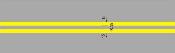 Phân biệt ý nghĩa vạch kẻ đường trắng và vàng Phân biệt ý nghĩa vạch kẻ đường trắng và vàng