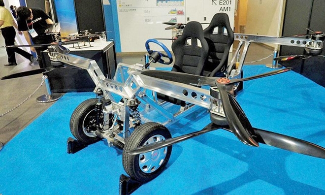 Xe bay sẽ cất cánh tại Nhật Bản từ năm 2020