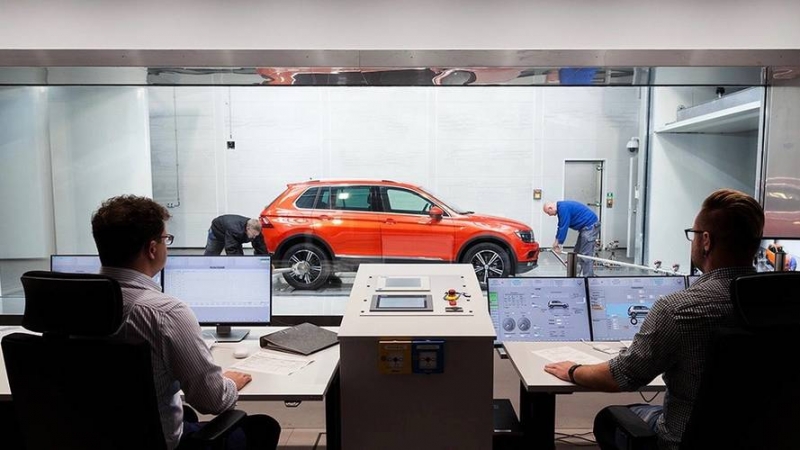 volkswagen ra mat trung tam thu nghiem xe cao cap