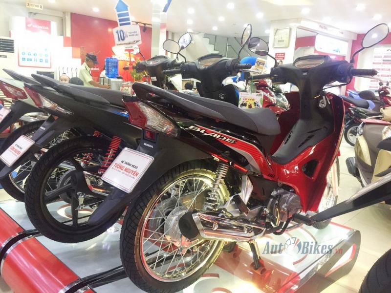  Bảng giá xe máy Honda ngày 24/12/2018