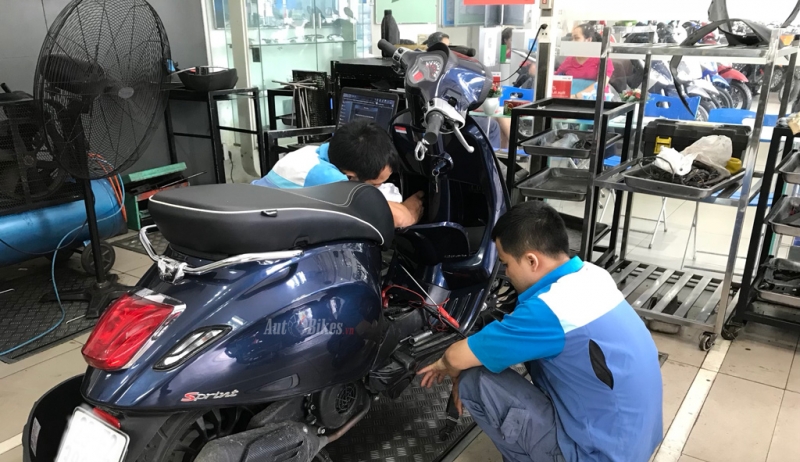 vespa sprint hong bom xang sau 3 thang su dung