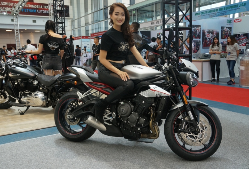 Vietnam AutoExpo 2018: Mô tô phân khối lớn ‘đổ bộ’ xuống Hà Nội vietnam autoexpo 2018 mo to phan khoi lon do bo xuong ha noi