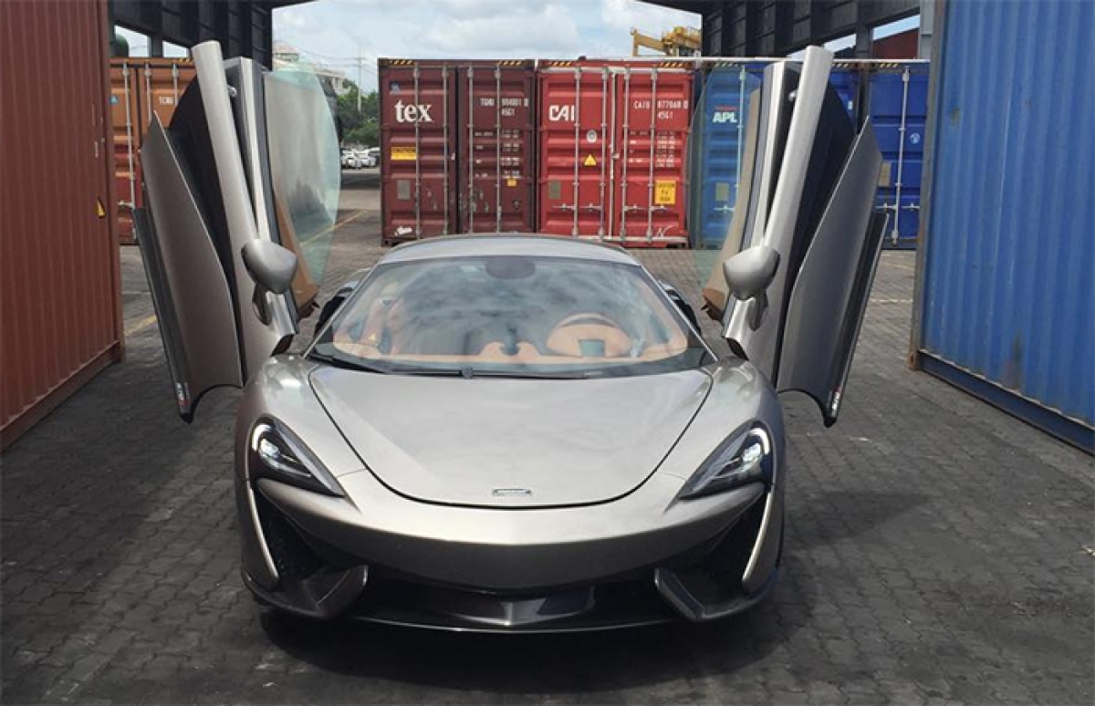 sieu xe mclaren 570s dau tien ve viet nam