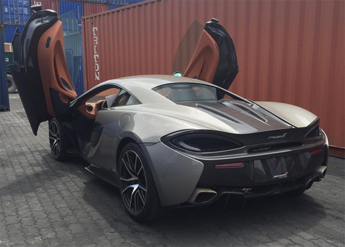 sieu xe mclaren 570s dau tien ve viet nam