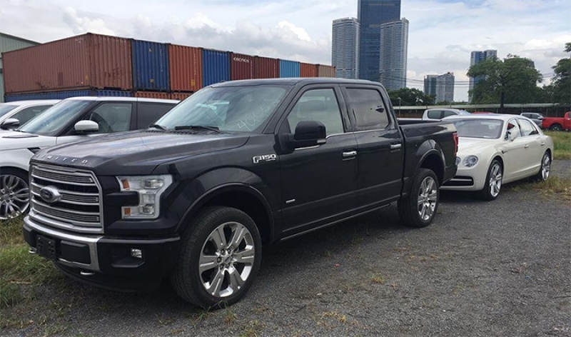 Bán tải hạng sang Ford F-150 Limited về Việt Nam ban tai hang sang ford f 150 limited ve viet nam