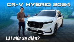 Video đánh giá Honda CR-V HEV 2024: Lái sướng gần như xe điện