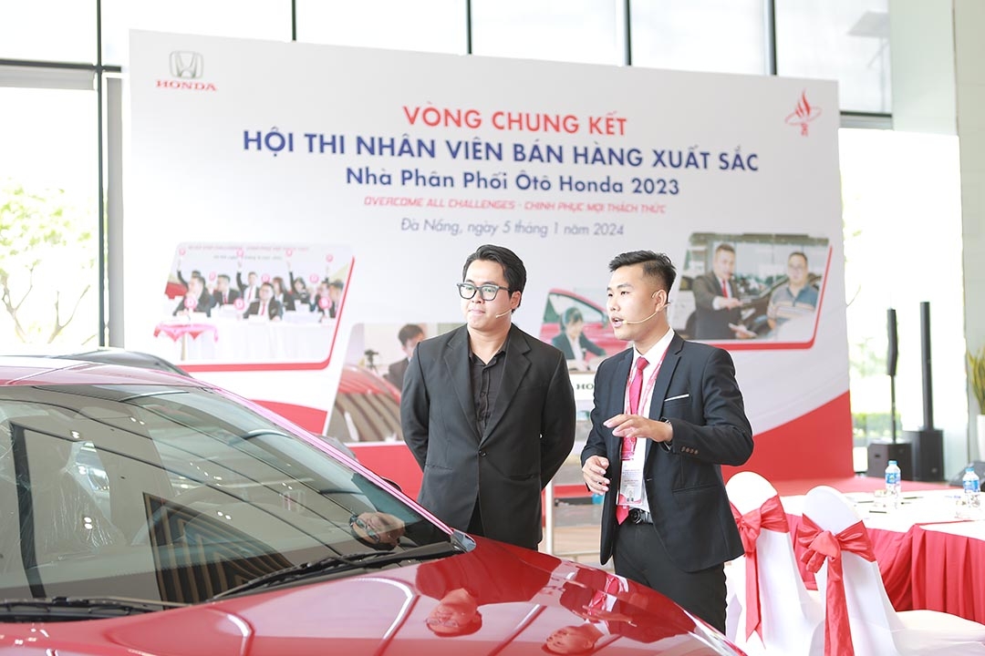 Honda Việt Nam công bố kết quả hội thi Nhân viên bán hàng xuất sắc năm 2023