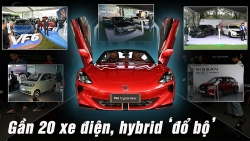 Video chiêm ngưỡng dàn xe điện, xe hybrid tại triển lãm điện xe hóa Việt Nam