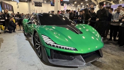 Hãng máy hút bụi Trung Quốc ra mắt siêu xe điện 1.876 mã lực