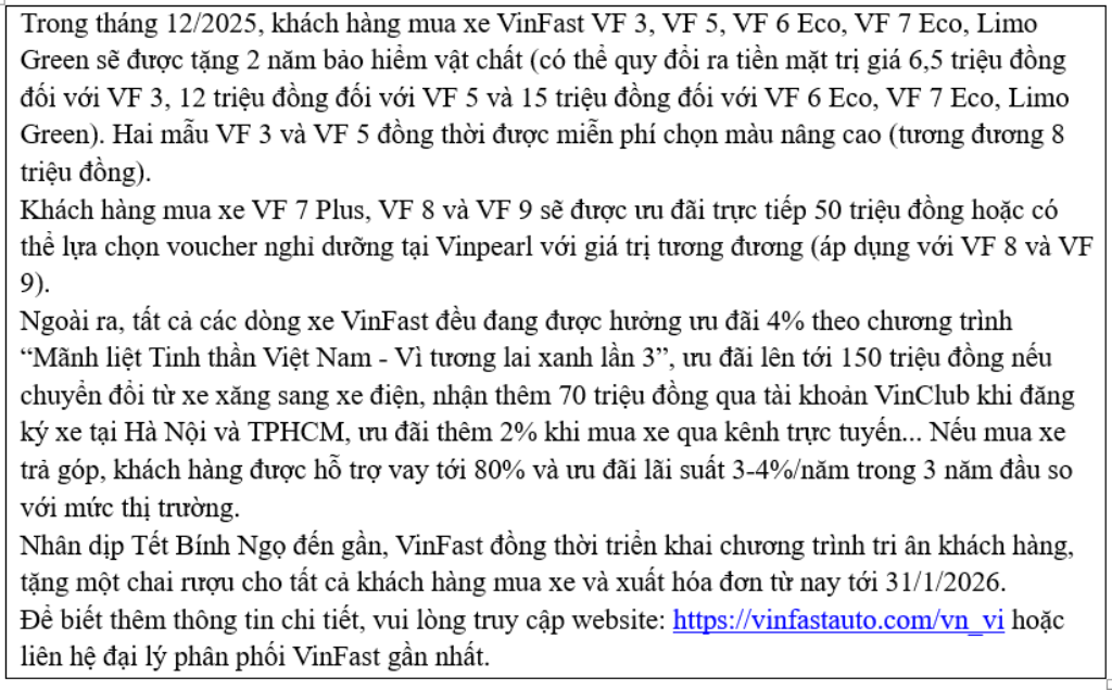 VinFast VF 5: Lựa chọn kinh tế nhất phân khúc cho người mua xe đầu đời và người chạy dịch vụ