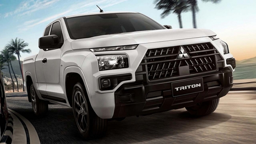 Mitsubishi Triton có diện mạo mới trẻ trung, rắn rỏi hơn