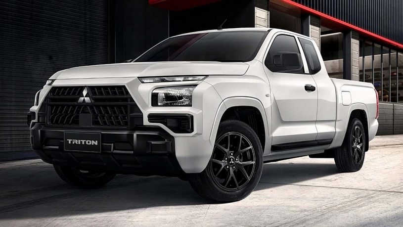 Mitsubishi Triton có diện mạo mới trẻ trung, rắn rỏi hơn