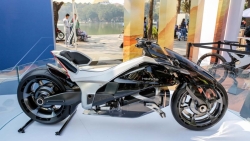 EV Outlier Concept - xe máy điện kỳ lạ của Honda xuất hiện tại Việt Nam