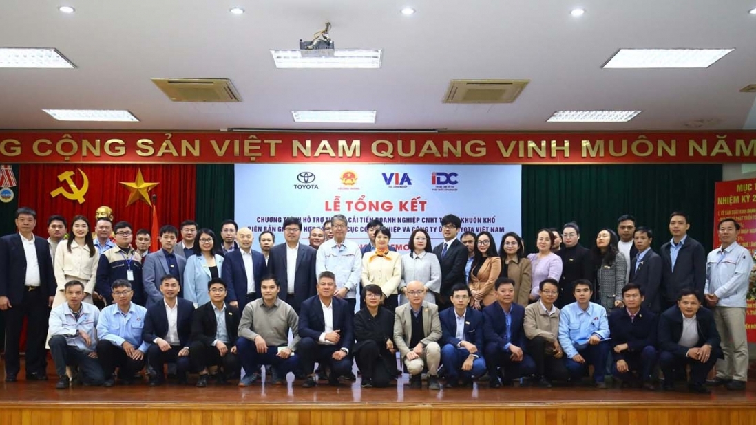 Toyota Việt Nam tổng kết hoạt động hỗ trợ doanh nghiệp phụ trợ năm 2025