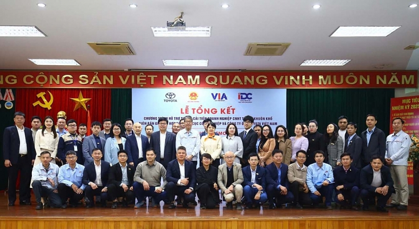 Toyota Việt Nam tổng kết hoạt động hỗ trợ doanh nghiệp phụ trợ năm 2025
