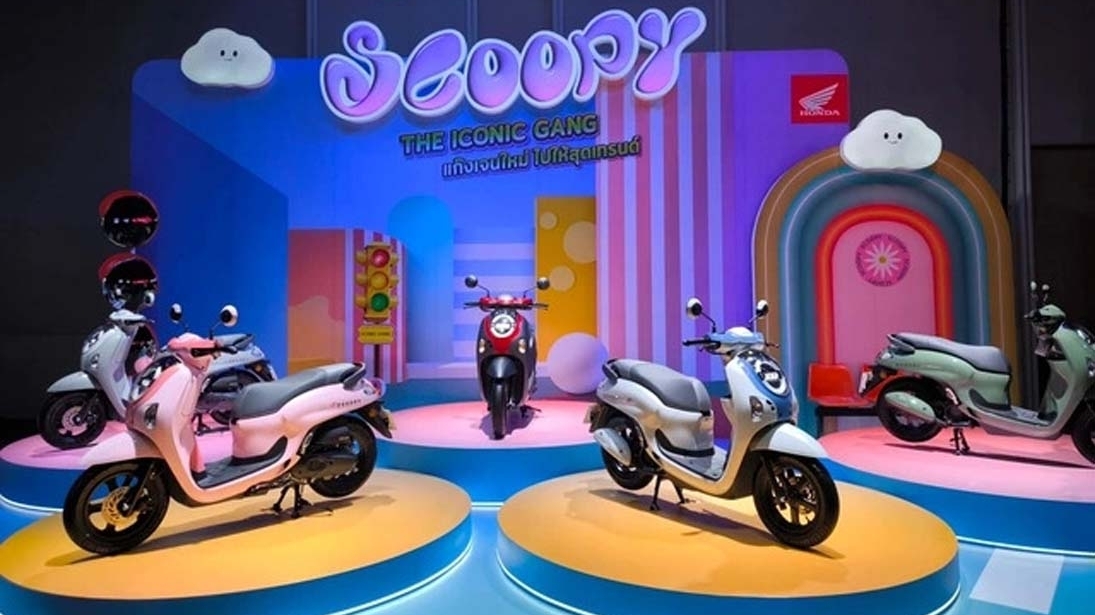 Honda Scoopy 'Made in Thailand' có bản mới, về Việt Nam trong năm 2026