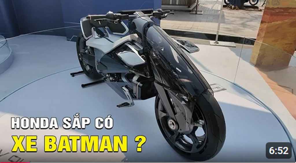 Honda đưa xe “người dơi” đổ bộ tới Hà Nội