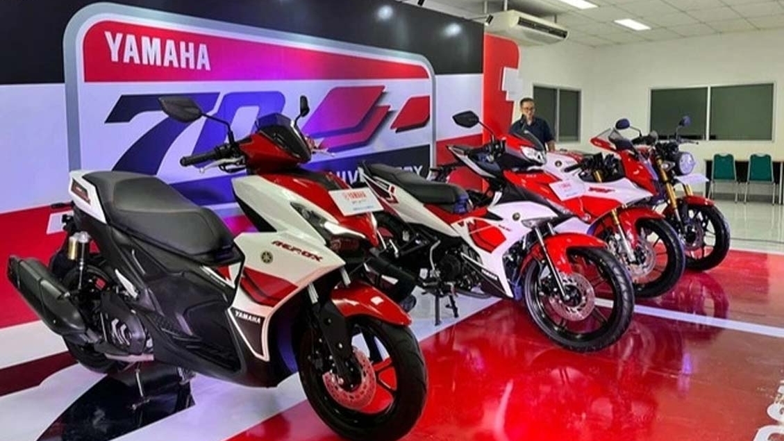 Yamaha trình làng dàn xe phiên bản đặc biệt, kỷ niệm 70 năm