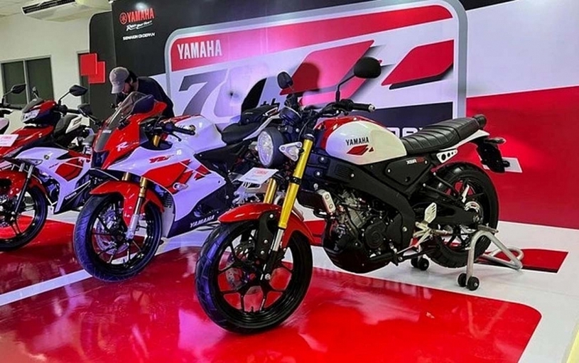 Yamaha trình làng dàn xe phiên bản đặc biệt, kỷ niệm 70 năm Yamaha trình làng dàn xe phiên bản đặc biệt, kỷ niệm 70 năm