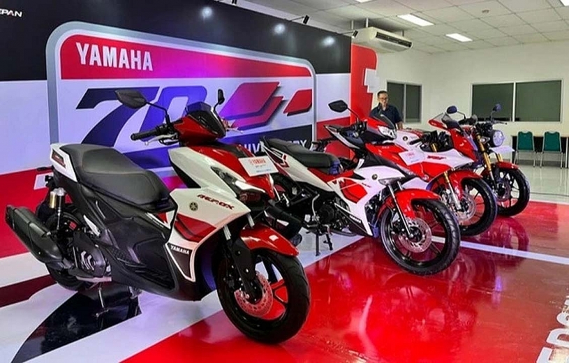 Yamaha trình làng dàn xe phiên bản đặc biệt, kỷ niệm 70 năm Yamaha trình làng dàn xe phiên bản đặc biệt, kỷ niệm 70 năm