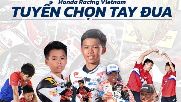 Honda Việt Nam tuyển chọn “Tài năng đua xe nhí 2026” thu hút gần 200 hồ sơ
