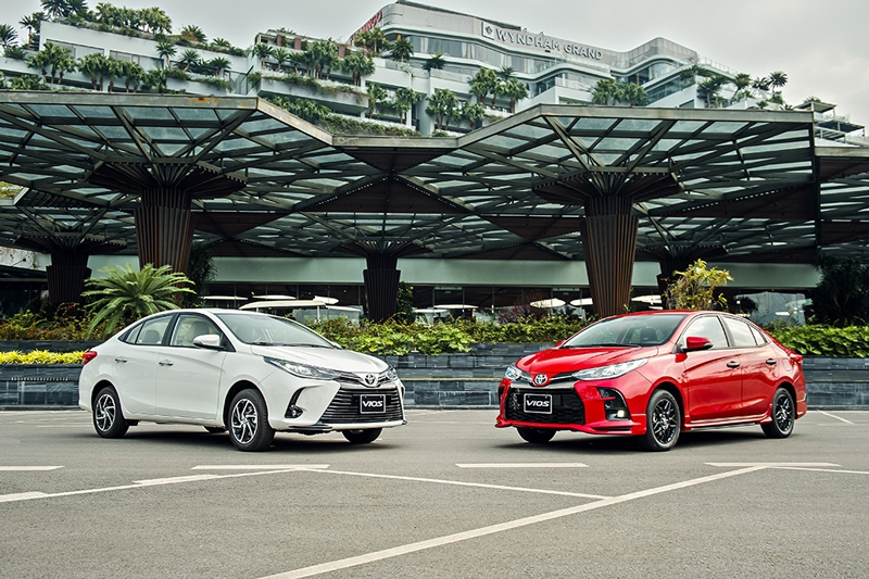 Chùm ảnh chi tiết Toyota Vios 2021