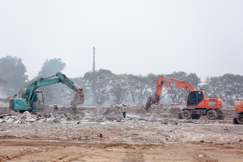 Hà Nội giải phóng mặt bằng làm đường đua F1