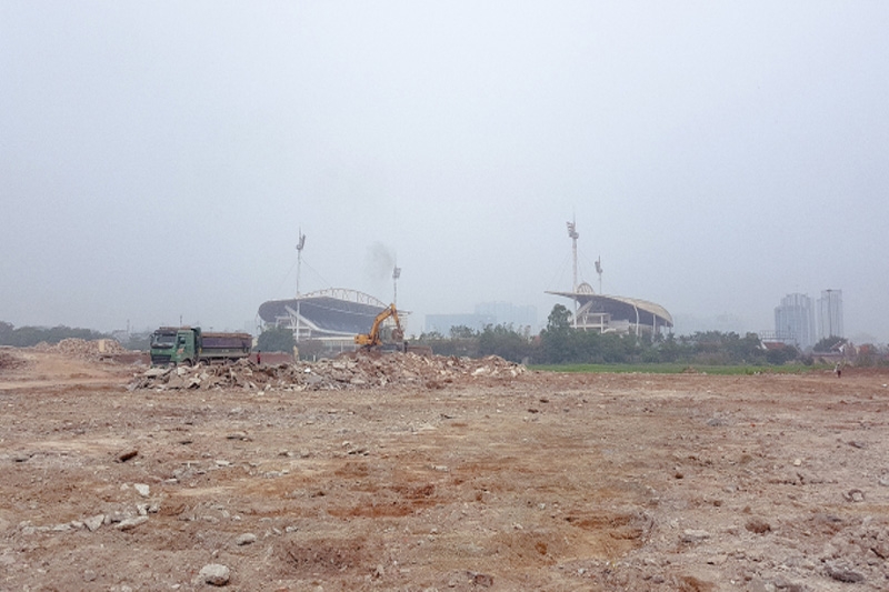 Hà Nội giải phóng mặt bằng làm đường đua F1