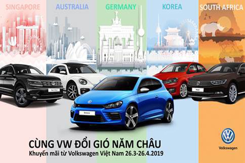 Volkswagen khuyến mại lớn tới 100 triệu đồng