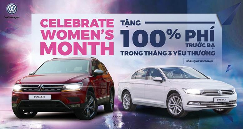 Bảng giá Volkswagen tháng 3: Khuyến mãi tới 200 triệu